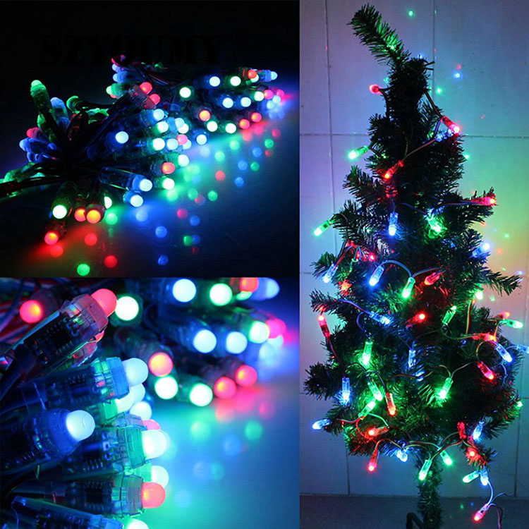 Pixel screen light structure