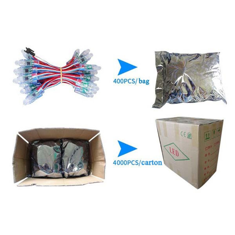 Packaging of ferry lights
