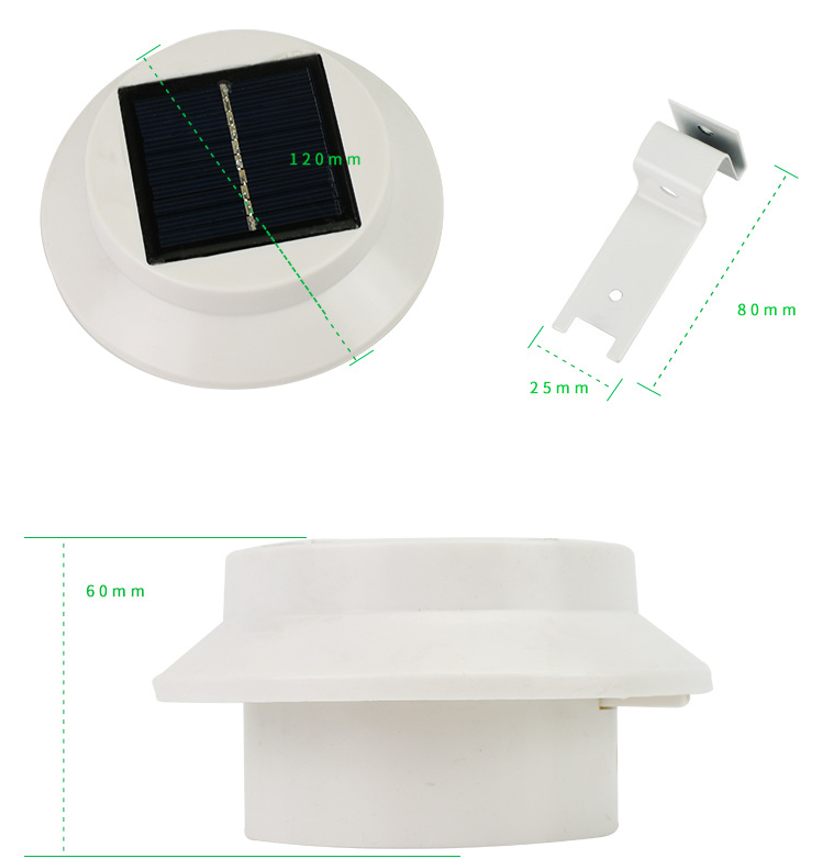 LED Solar Gutter Lights