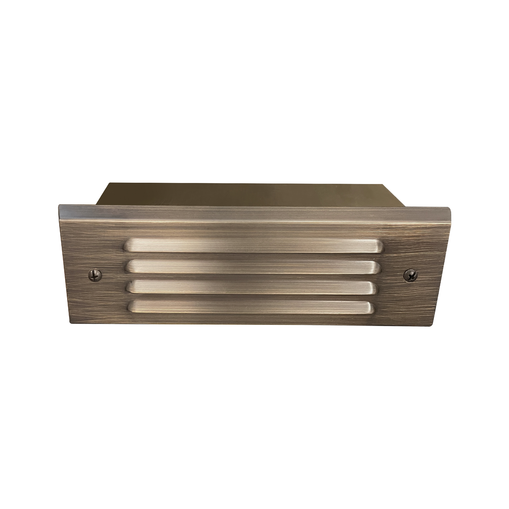 Brass LED Stair Step Light for Outdoor Low Voltage 12V Warm White with 2700/3000K CCT for Garden and Landscape Lighting