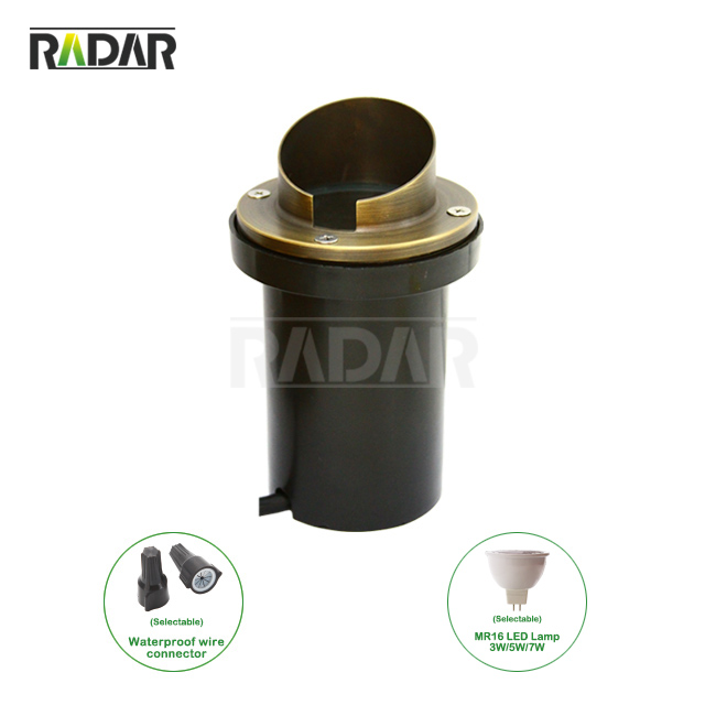 Hot-sell Low Voltage Landscape Under Ground Well Light Led in Ground Light for Outdoor Lighting With MR16 Lamp Holder 3W 5W 7W