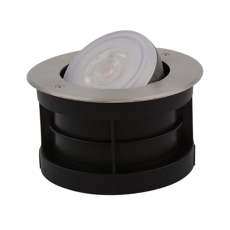 Adjustable Angle IP65 Waterproof LED In-ground Light Aluminum Recessed Underground Well Lamp for Hotel Path Landscape