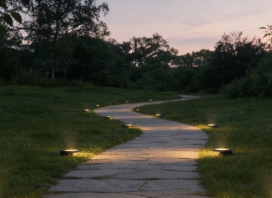 Outdoor Underground Lights Landscape Well Uplight IP67 Linkable Recessed Floor Step Deck Pathway Garden in Ground Led Light