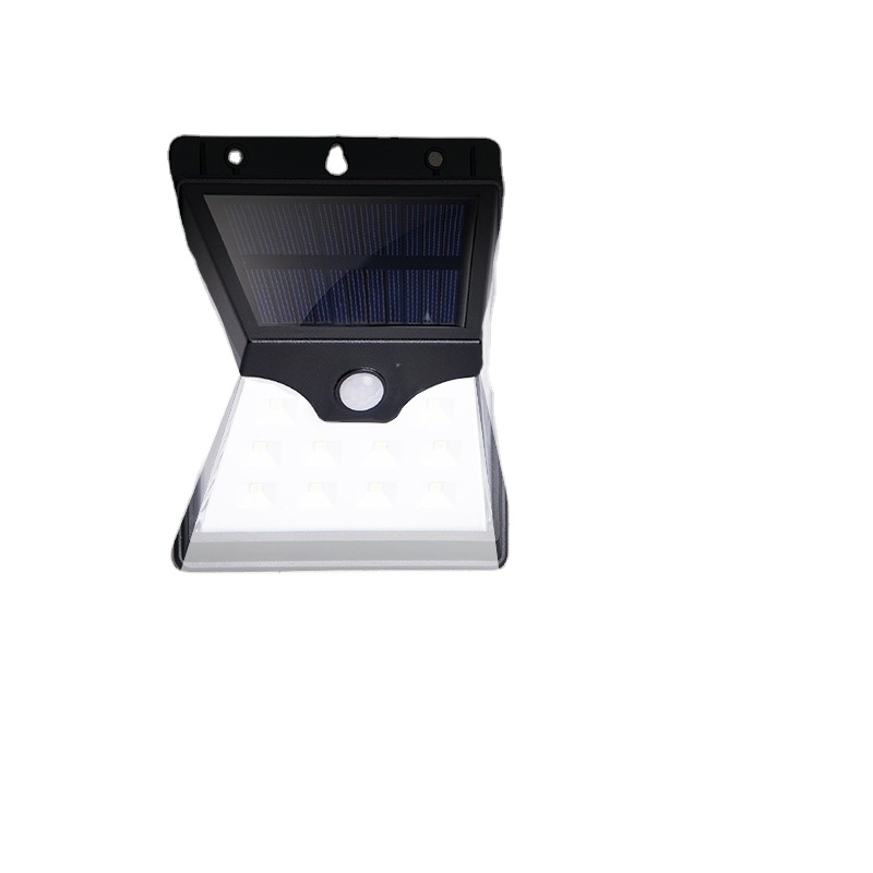 Outdoor Solar IP65 Rated Garden Gate Fence Security 20W Motion Sensor Modern LED Wall Lights
