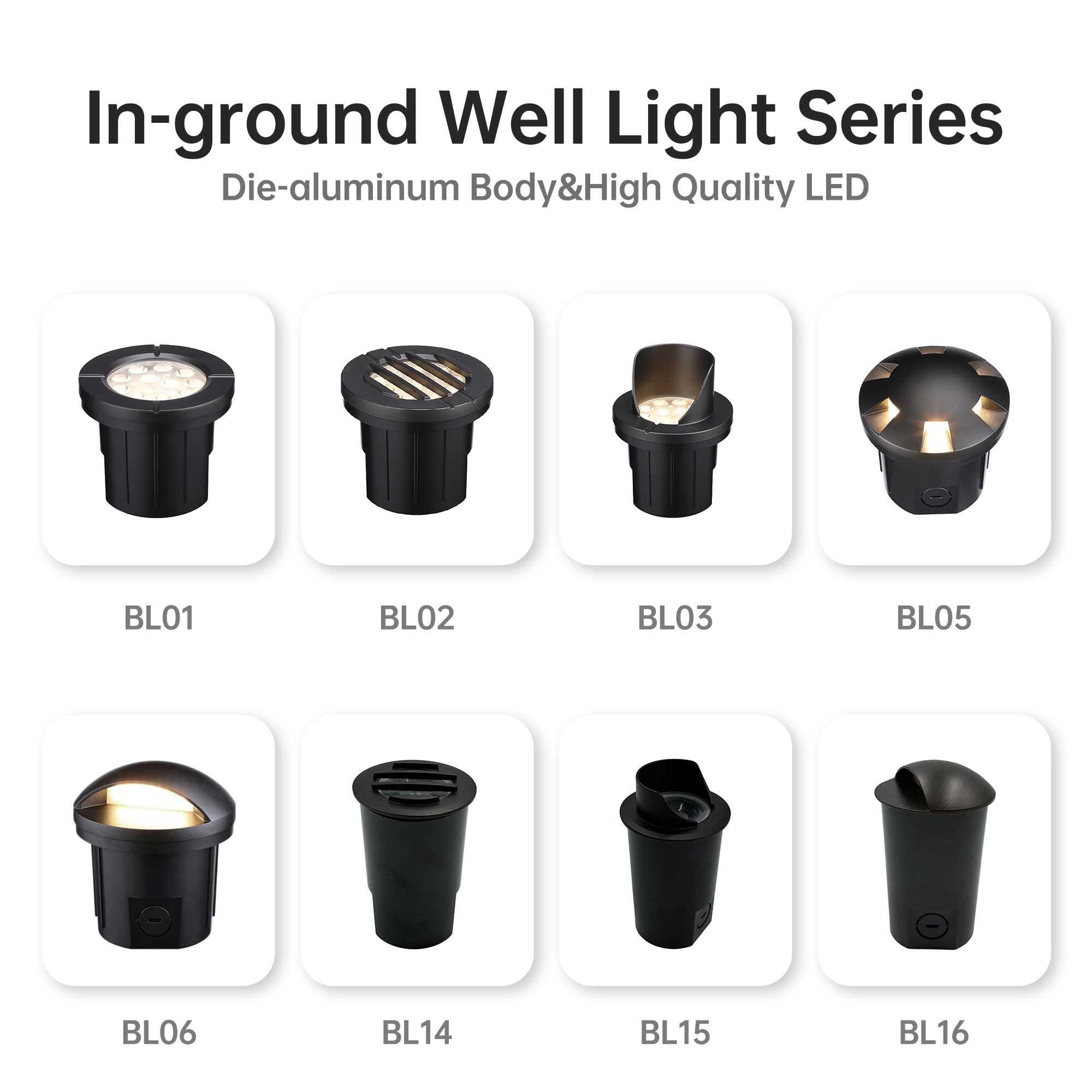 LED In-ground Well Light Showcase 5