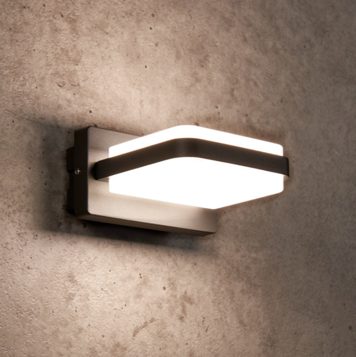 Up and Down Lights Outdoor Wall Lamps Surface Mounted Aluminum Waterproof Outside Led Wall Lights for House Porch Garage Garden