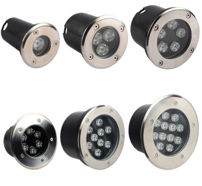 LED Underground Path Light Garden in Ground Well Lamp Landscape Lighting for Driveway Deck Patio Outdoor
