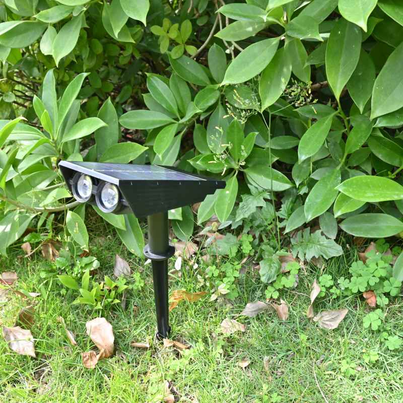 RGB Solar Lights for Outdoor Walkways &amp; Garden Warm White LED for Garden Illumination Solar Garden Lamp 10W