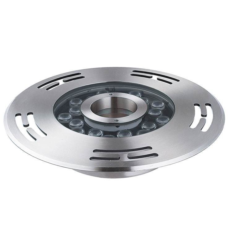 Ip68 Waterproof Nozzle Musical Rgb Pond Submersible Led Underwater Fountain Ring Pool Lights