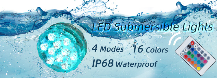 LED Submersible Light Display