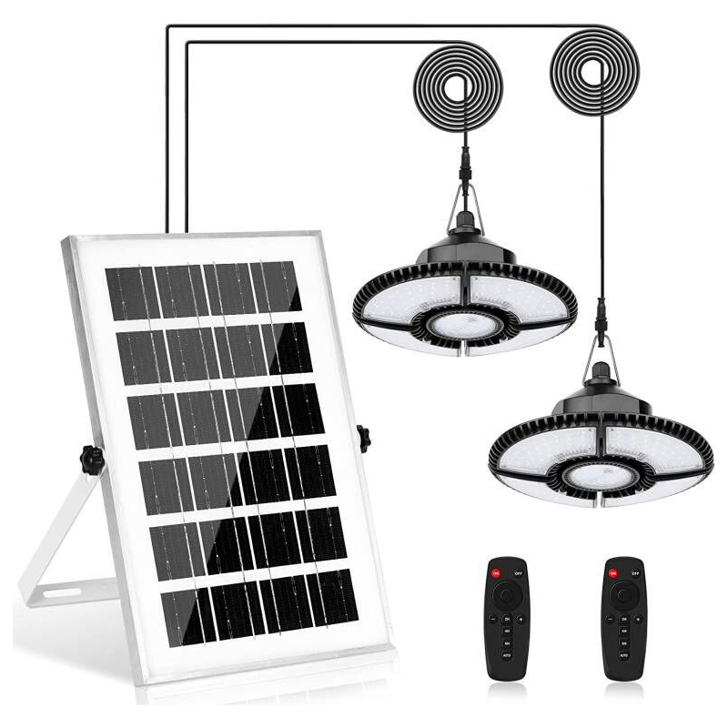 Double Head Solar Light