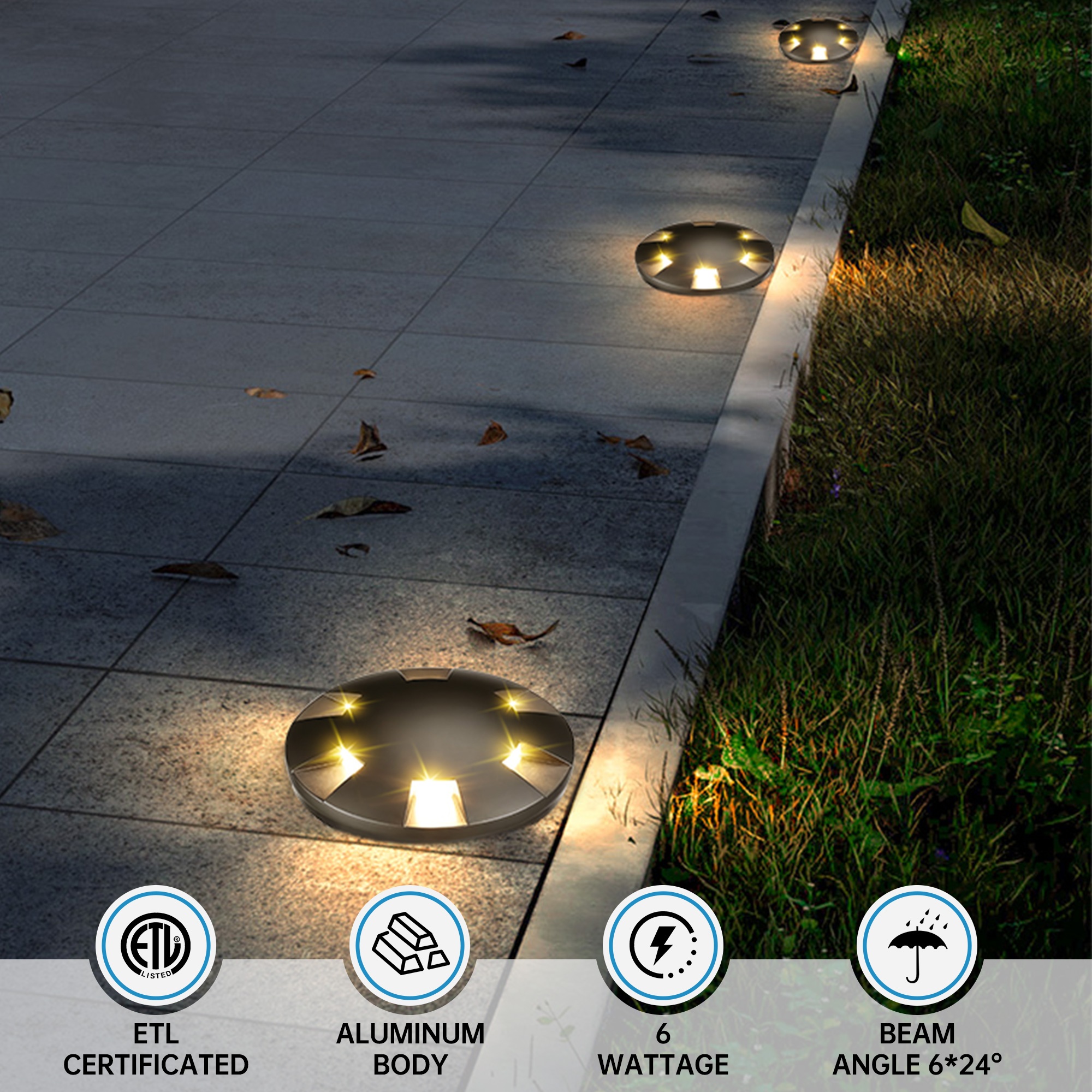 LED In-ground Well Light Showcase 3