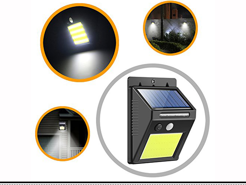 Outdoor Waterproof Motion Sensor Solar Security Lights