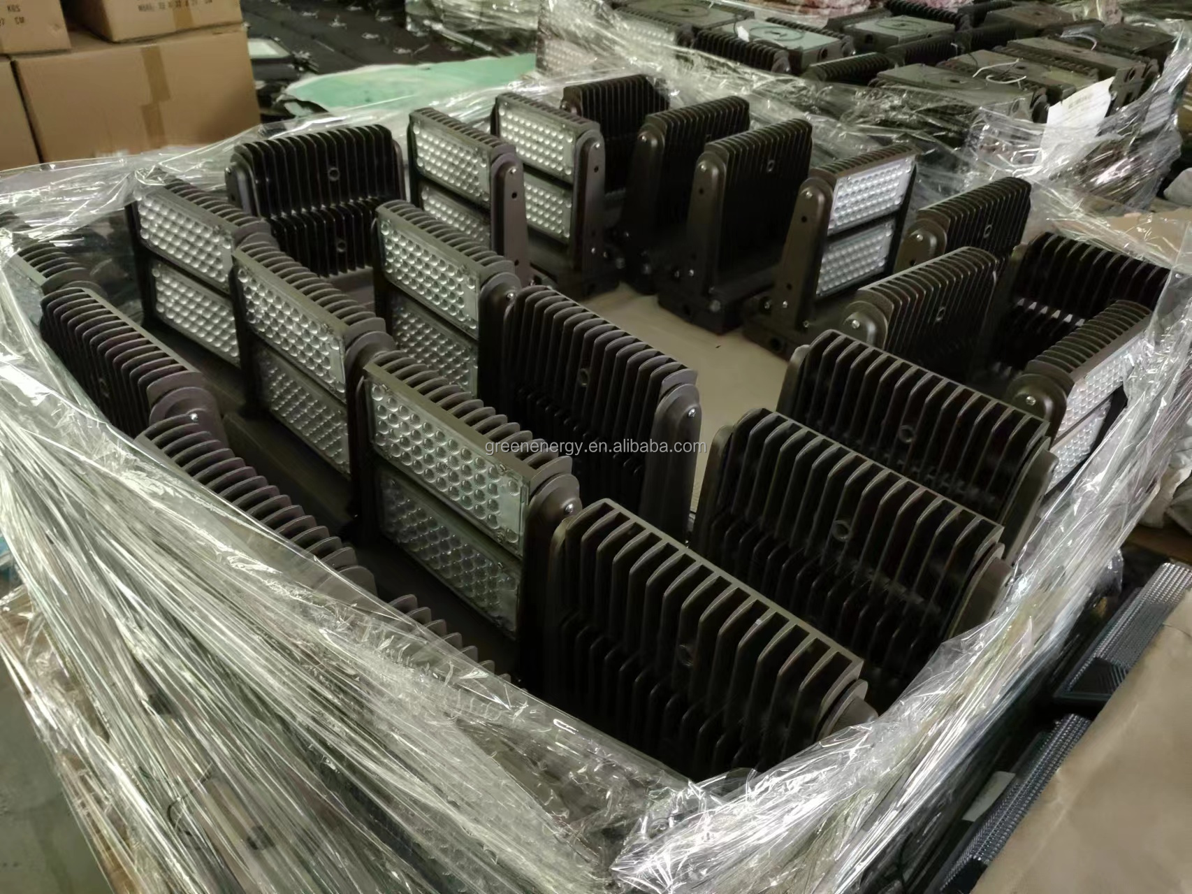 Production facility warehouse