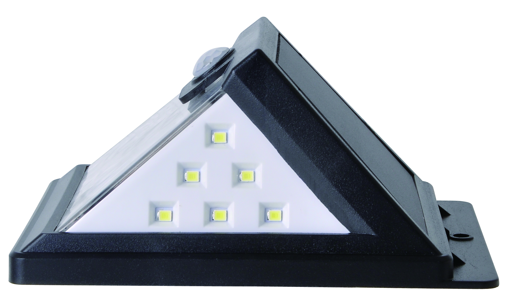 Outdoor Solar IP65 Rated Garden Gate Fence Security 20W Motion Sensor Modern LED Wall Lights