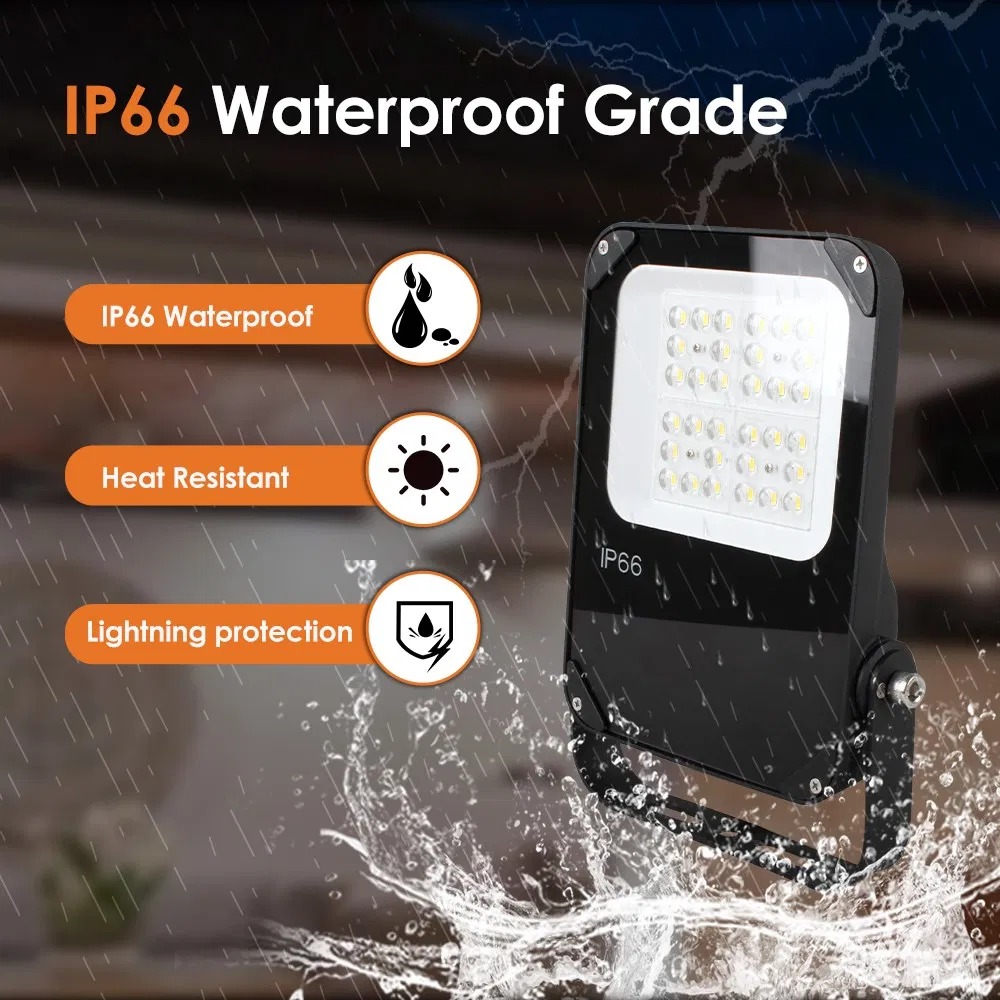 High Efficacy 135lm/W Flood Light 200W for Security Lighting