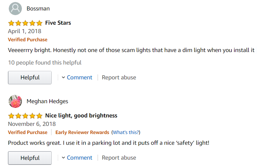 Customer Feedback