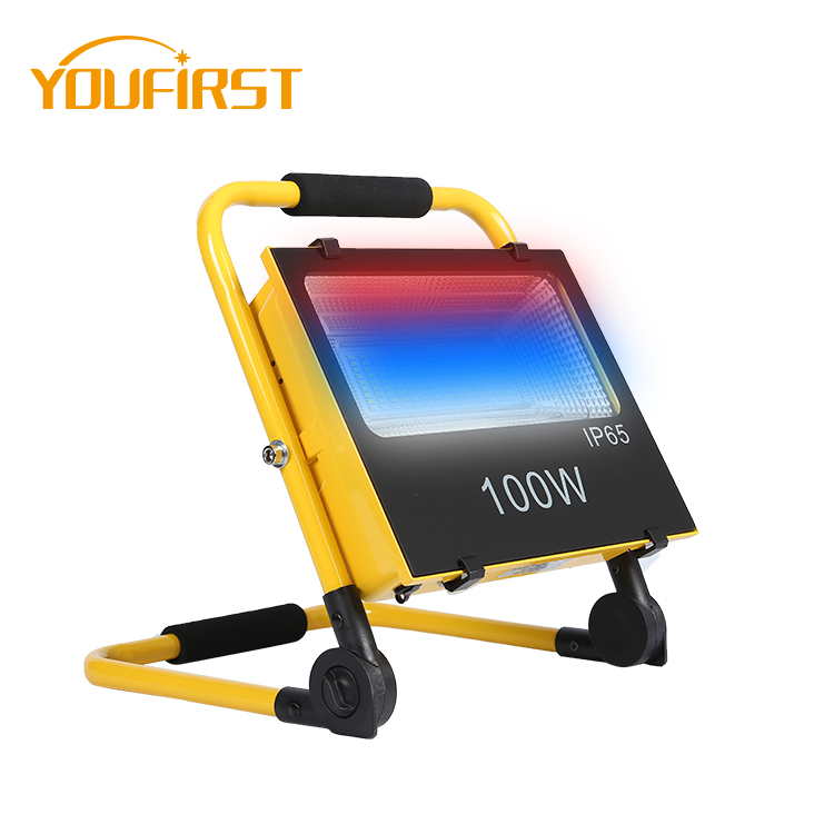 Basketball Court Portable Security SMD 100W Integrated Floodlight