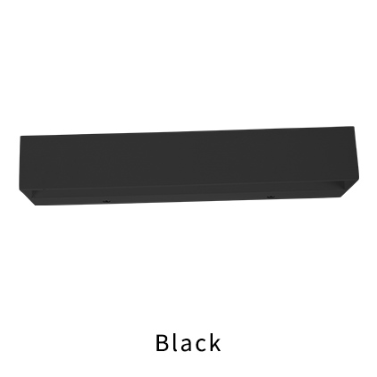 Fashion Indoor Wall Lamp Metal Black Aluminium up and Down Light LED Lamp Interior Lighting Modern Bedside Light