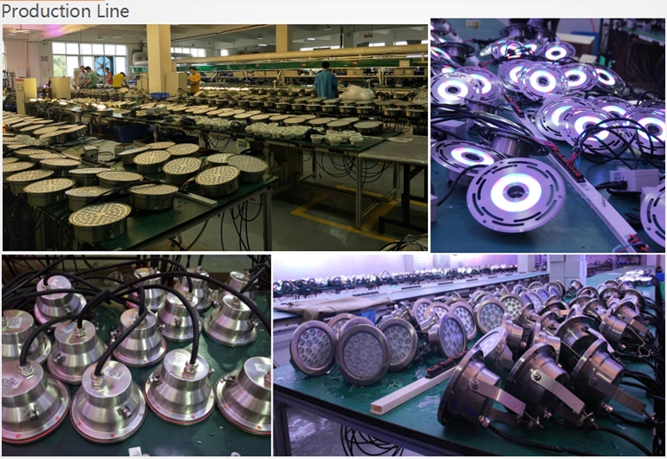 Ip68 Waterproof Nozzle Musical Rgb Pond Submersible Led Underwater Fountain Ring Pool Lights