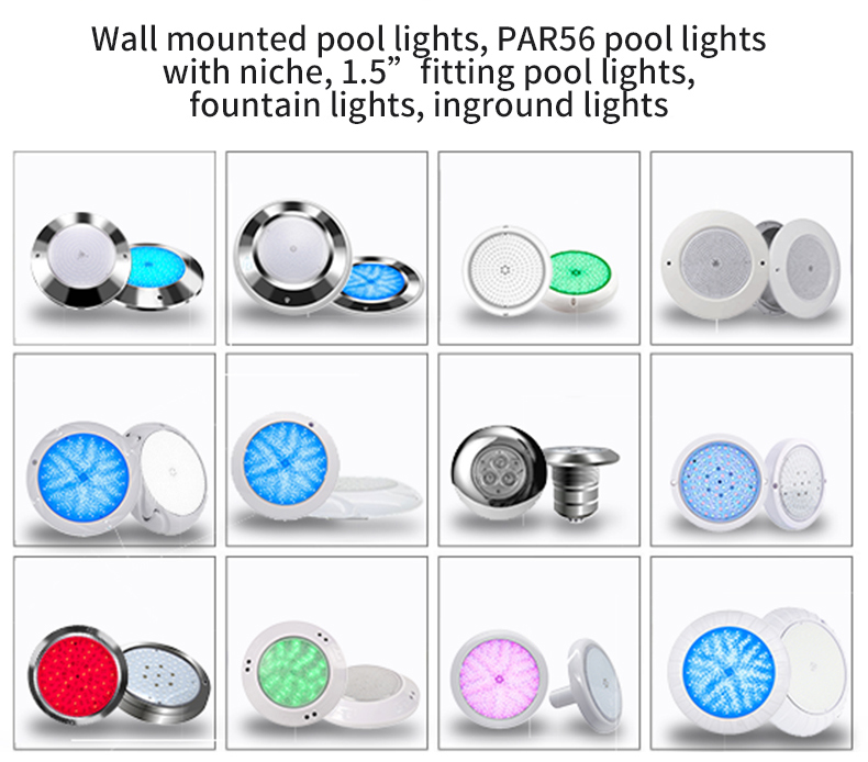 Refined Professional Ip68 Waterproof Battery Operated Color Changing Underwater Swimming Led Pool Light
