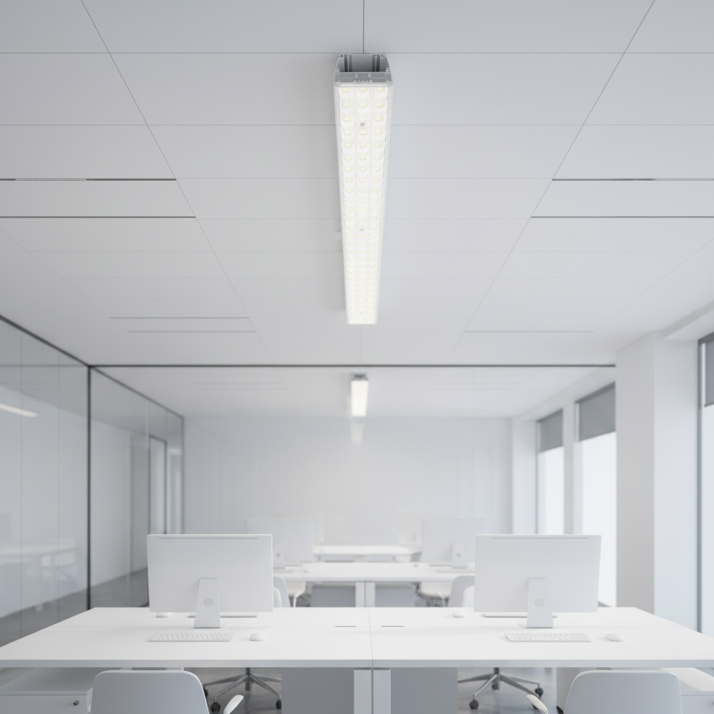 Modern Motion Sensor Outdoor LED Display Screen Linear Pendant Light for Shopping Mall with IP20 Dimmable 5-Year Warranty