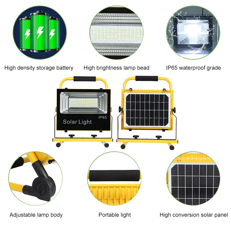 Basketball Court Portable Security SMD 100W Integrated Floodlight
