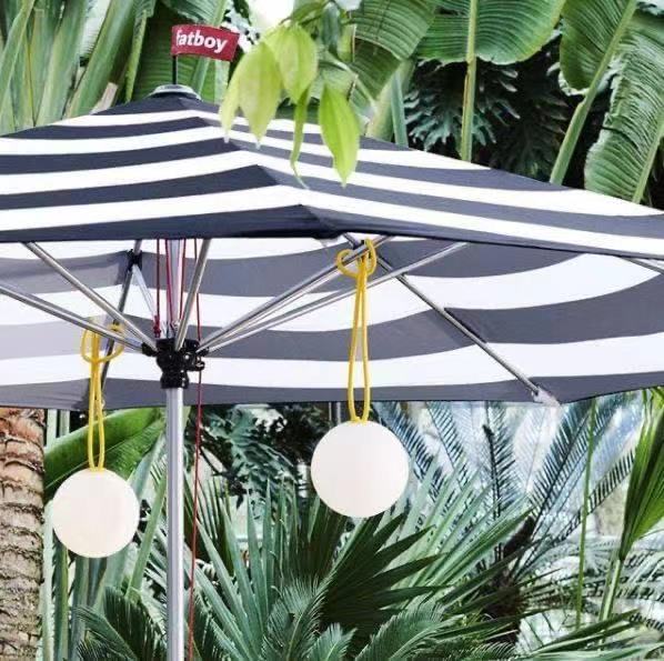 Outdoor Power LED Acrylic Chandeliers Pendant Lamp Waterproof Solar Garden Lights for Camping Landscape Party Lighting