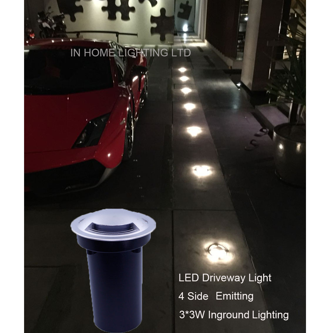 LED In Ground Light Application 2