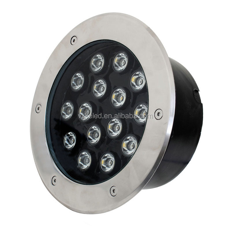 Outdoor Landscape Lights Warm Light 15W LED in Ground Well Lights IP67 Underground Spotlight for Driveway Deck