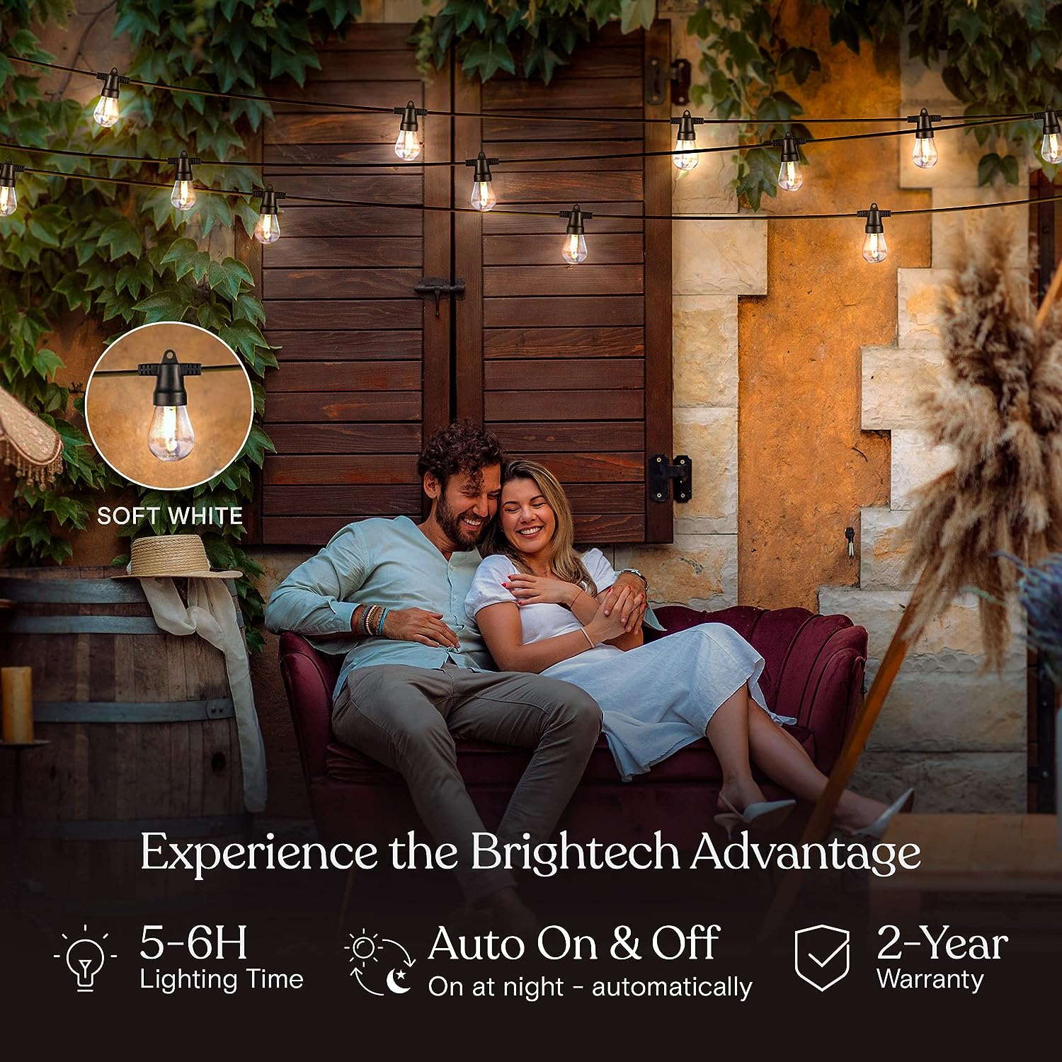 Christmas Decorations Waterproof Outdoor LED String Lights LED Festoon Lights for Outdoor Decorations Solar String Lights