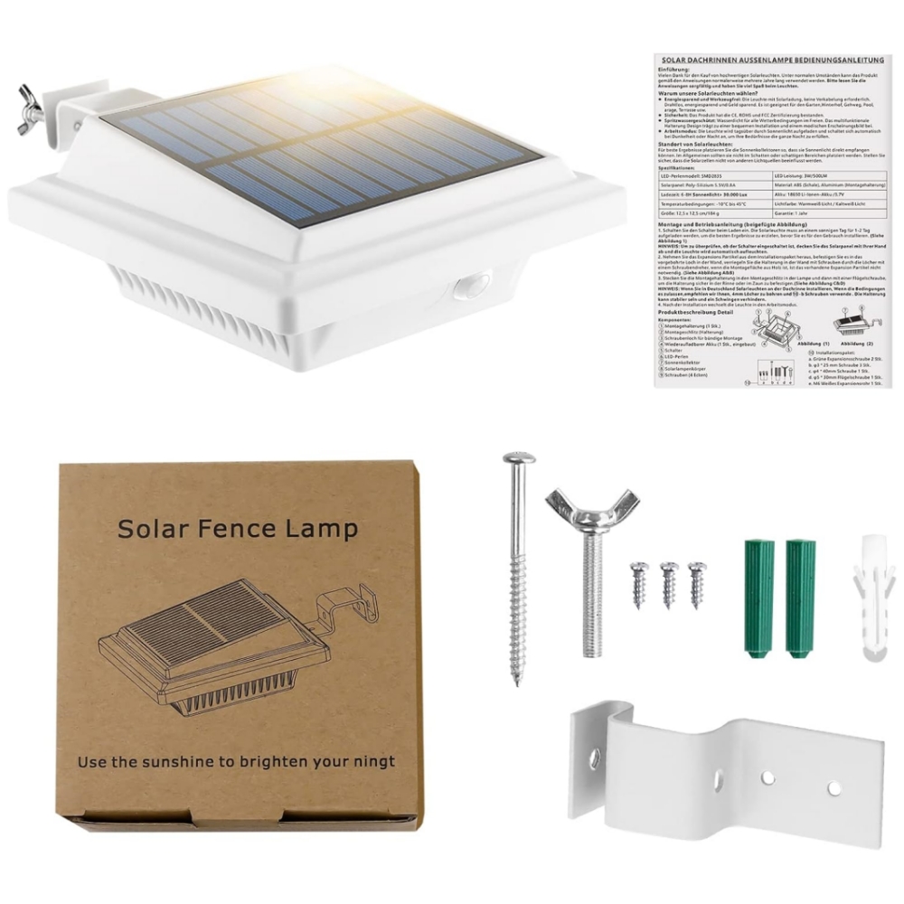 Decorative Solar Garden Light Details 4