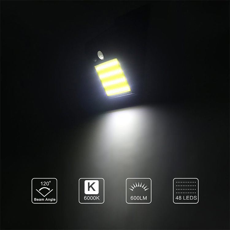 Outdoor Waterproof Motion Sensor Solar Security Lights