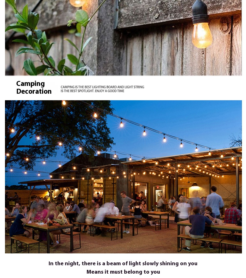 Festoon Lighting Details 7