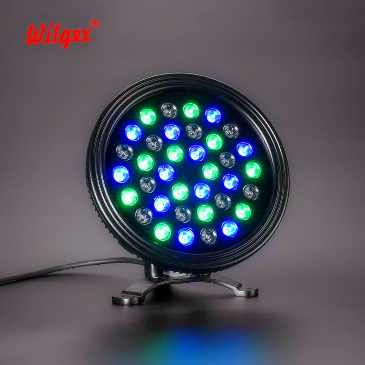 LED Underwater Light 36W IP68 Waterproof Swimming Pool Garden Fountain Light RGB Color Submersible Lamp Portable 24V 5-Year