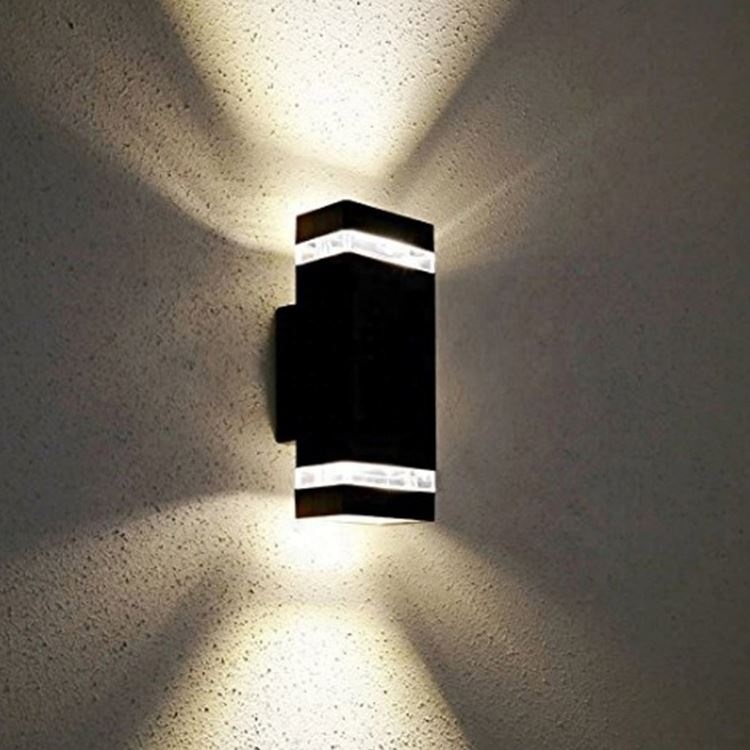 KDBANG Modern Home Lighting up and Down Outdoor Hotel Villa Exterior Mounted Waterproof Garden Wall Light