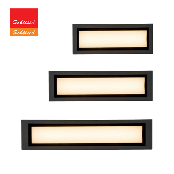 Outdoor Recessed Light Aluminum RIYAD LED 10W Step Light square Gray for Hotel Garden P65 Waterproof Wall Step Stair Light