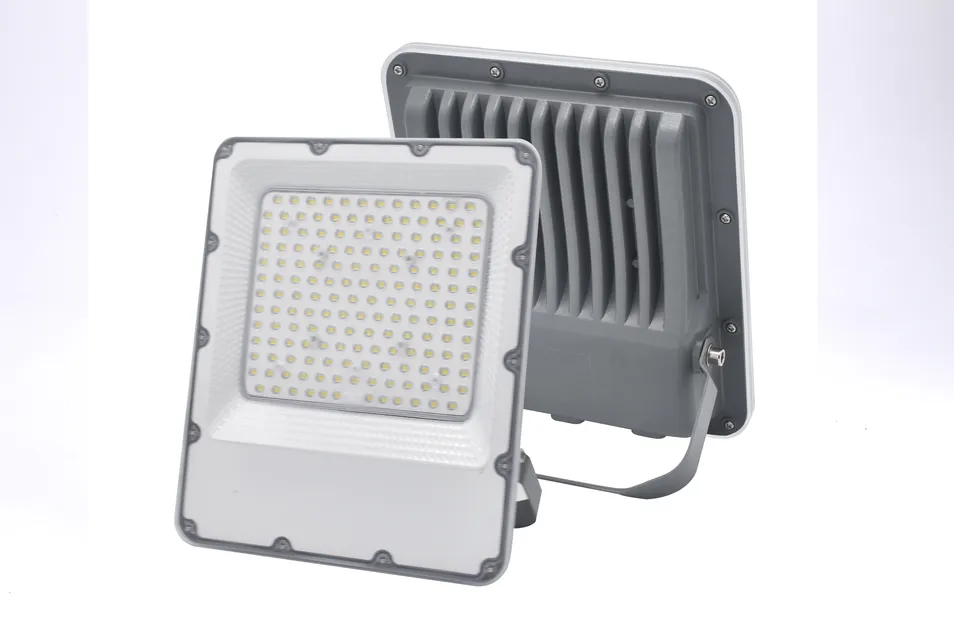 Versatile LED Flood Light, 20W-240W, for Outdoor Security