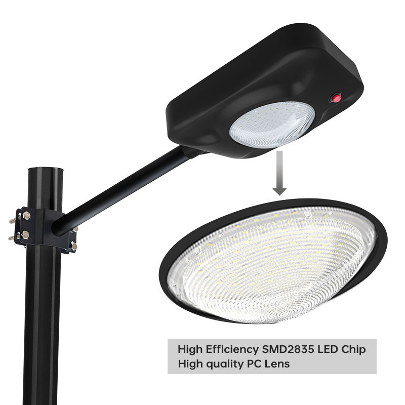Solar Street Lights Outdoor Motion Sensor Dusk to Dawn Solar Flood Light with Remote for Driveway Path Garden Parking Lot