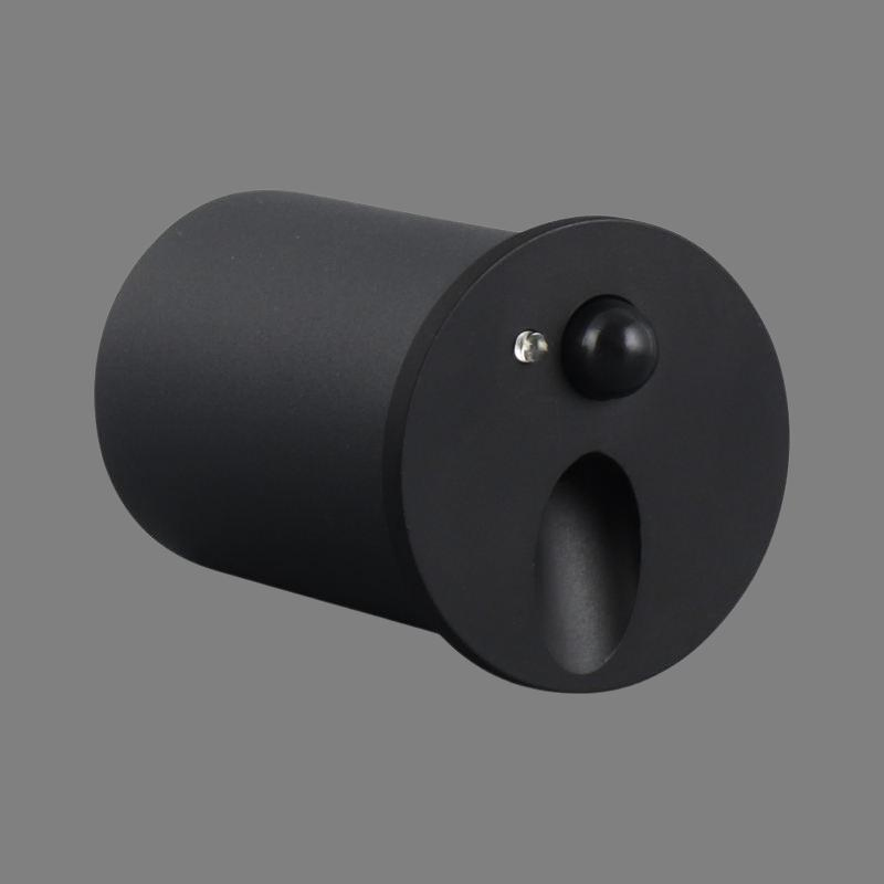 IP54 1W LED Round Step Sensor Lights for Deck and Patio Steps