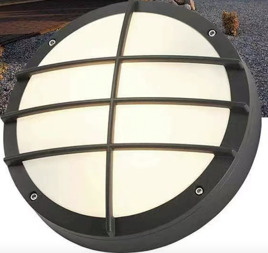 Modern External Lighting Luz Pared Wall Light Small Square Round Pendant Ceiling Lamp Waterproof Outdoor Chandelier