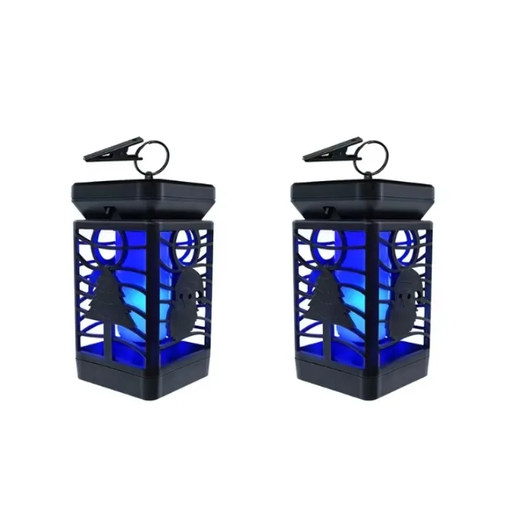 Solar LED Flame Light Lantern Outdoor Lawn Garden Decorative Solar Light for Patio Deck Yard
