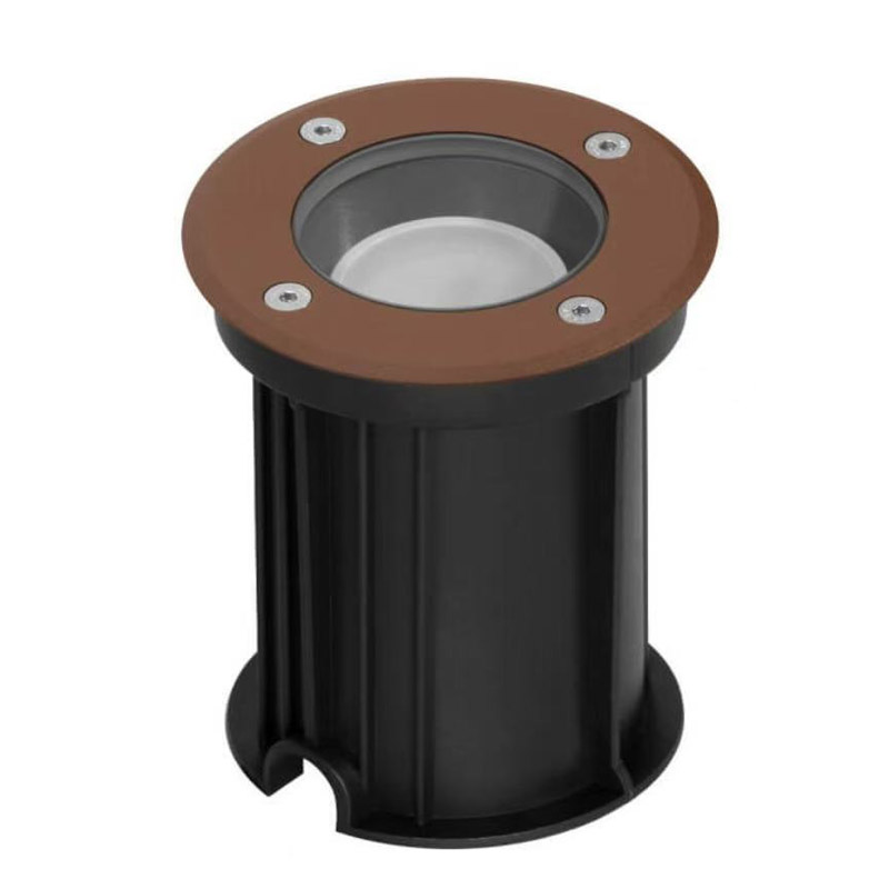 IP67 GU10 In-Ground Well Light IP67 304 Stainless Steel Waterproof Aluminum,Directional Horizontally Outdoor Landscape Lighting