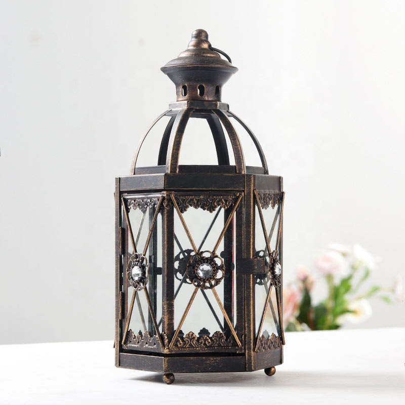 Patio, Front Porch, Farmhouse, Wedding, Black Vault Outdoor Decor Decorative Candle Lantern Metal Hanging Lantern