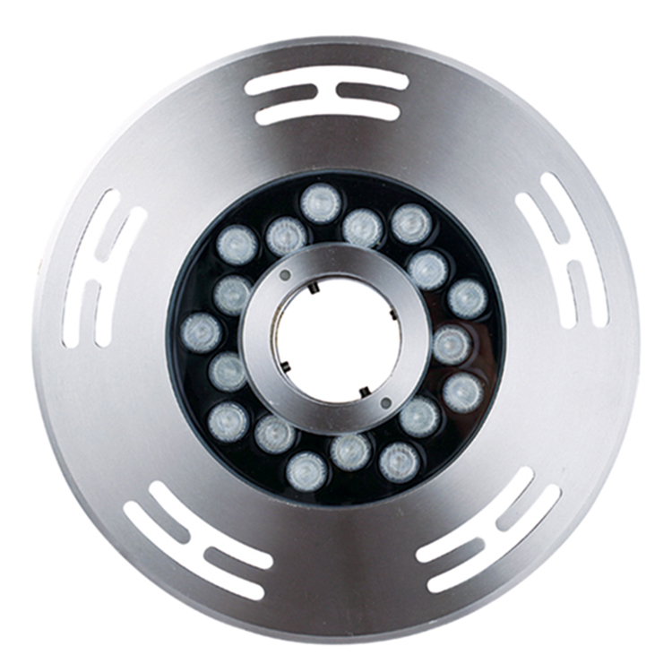 Ip68 Waterproof Nozzle Musical Rgb Pond Submersible Led Underwater Fountain Ring Pool Lights