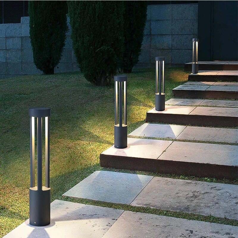 Led Spike Garden Outdoor Sensor in Road Solar Light Power Street All One Motion Fence Spot Waterproof AC 220V 13 Energy Saving