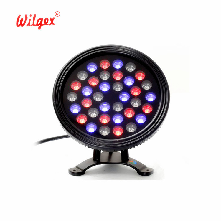 LED Underwater Light 36W IP68 Waterproof Swimming Pool Garden Fountain Light RGB Color Submersible Lamp Portable 24V 5-Year