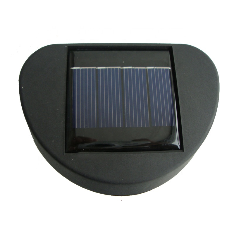 Outdoor 8led Solar Powered Fence Gutter LED Light Outdoor Garden Yard Wall Solar Fence Lamp