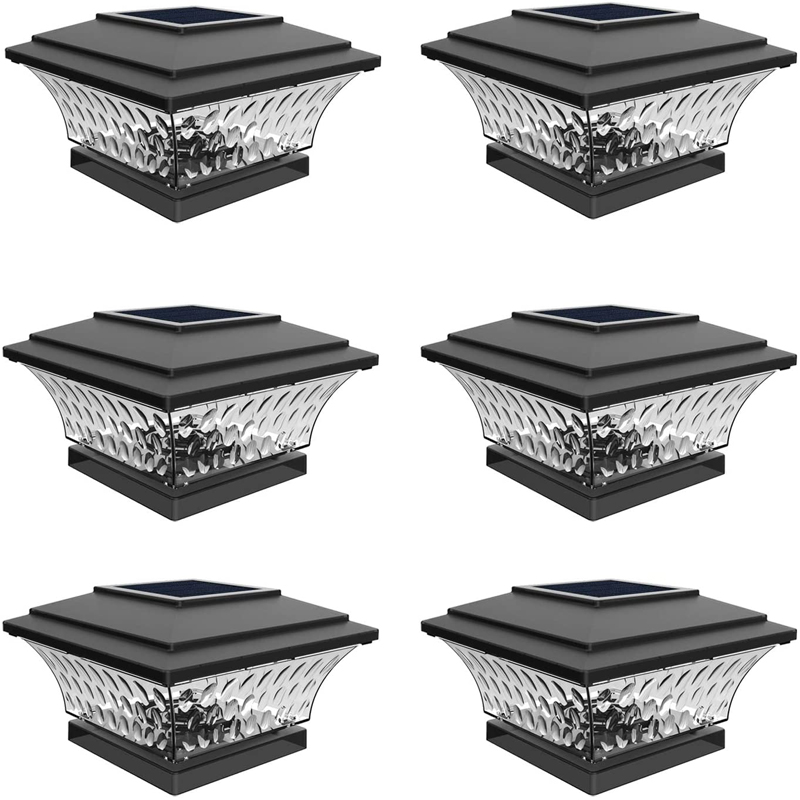 Solar Post Fence Light Shed Gutter Lamp Garden LED