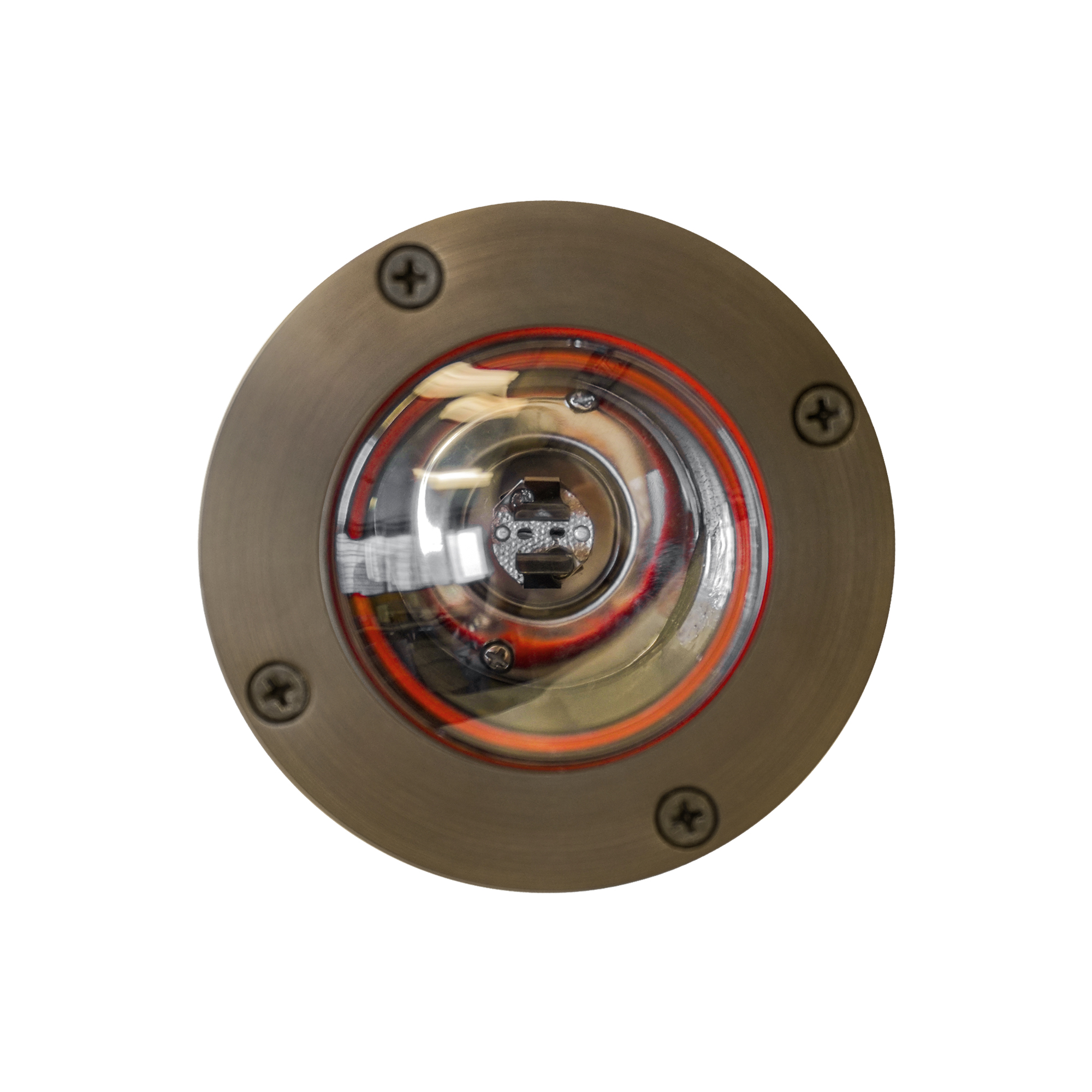Antique Brass MR16 12V Low Voltage Outdoor Inground Well Garden Light Classic Design Step LED Light Landscape Lighting